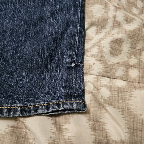 Old Navy Ultra Blue Jeans Size 14 Regular - Picture 3 of 7